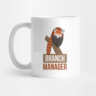 Red Panda Branch Manager Mug